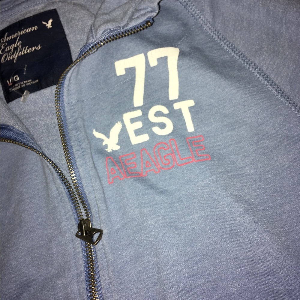 American Eagle Hooded Zip Up